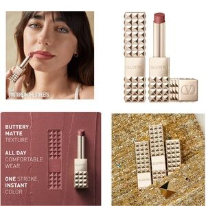 Valentino 
Spike Valentino Buttery Matte Lipstick:134R - Couture In The Streets
